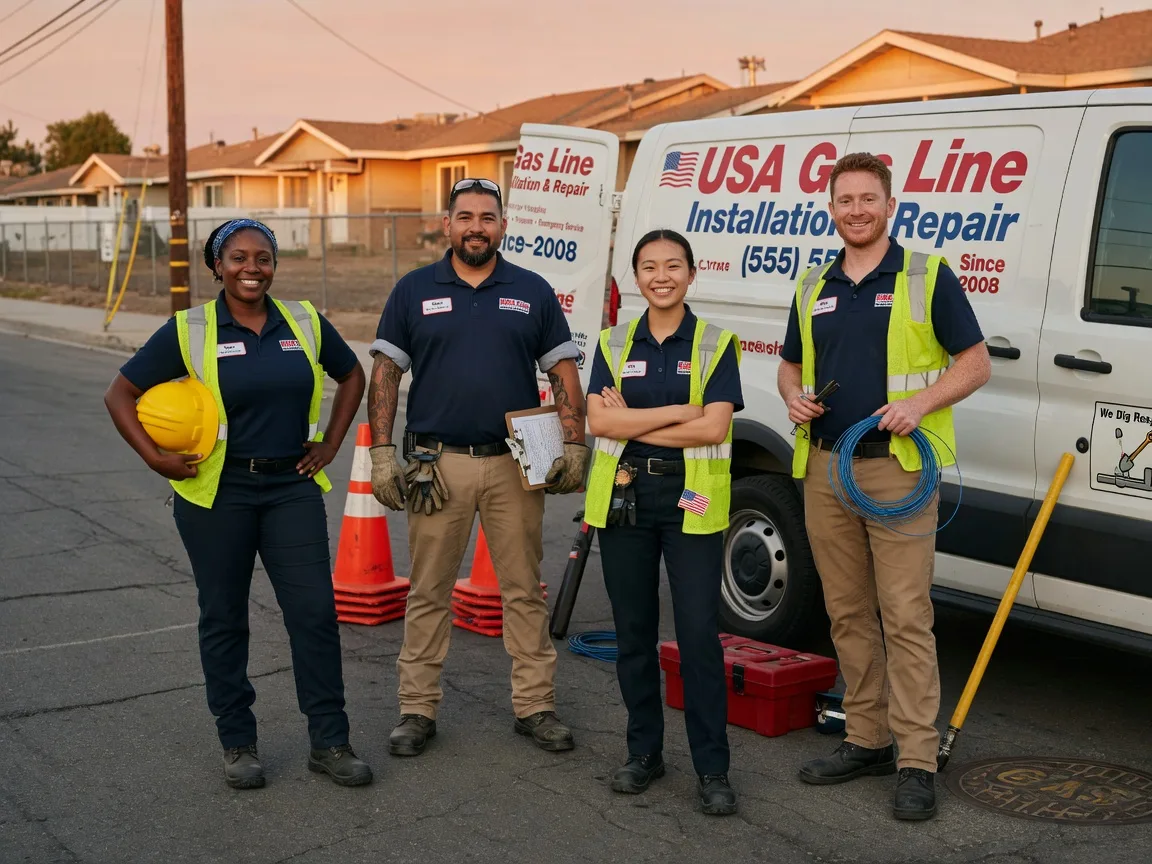 Gas Line Installation company in Winkelman, AZ